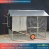 Mobile Metal Ecological Free-Ranging Free-range Chicken Coop