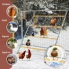 Chicken Coop Roosting Perch Essentials：Perfect for Backyard Poultry, Easy Installation &,Farm Roost Toys for Chickens