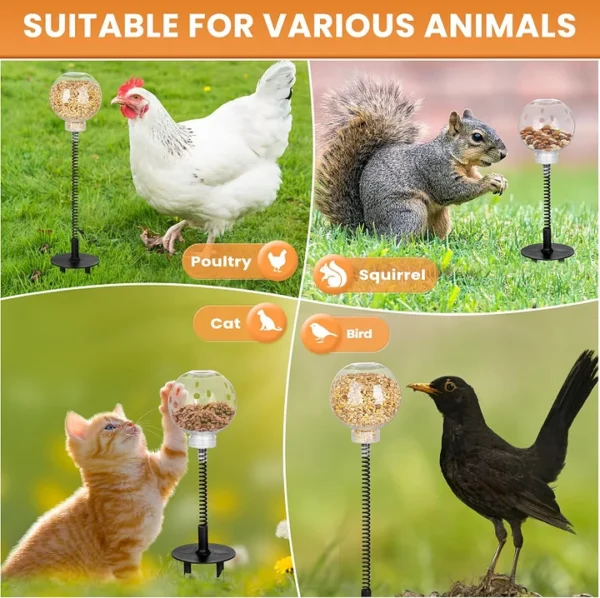 Chicken Peck Toy, Interactive Slow Feed Release Toy for Your Flock