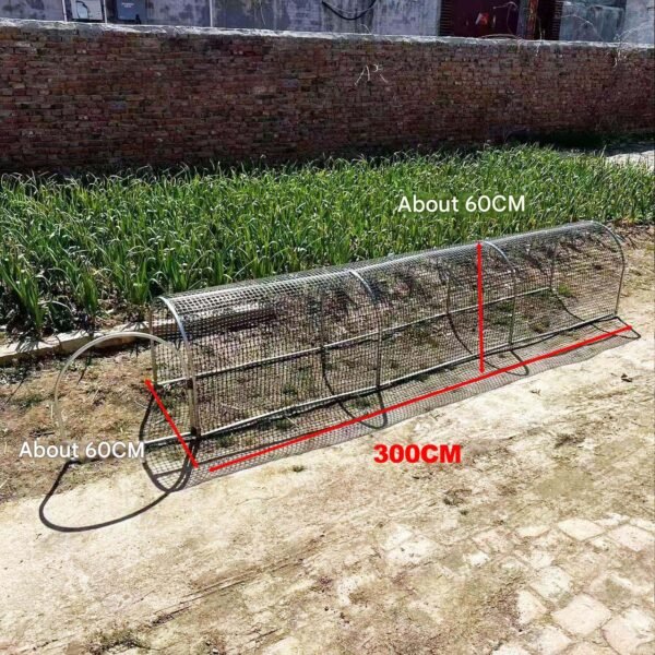 Movable Folding Chicken Tunnel, Modular Assembled Chicken Coop Run