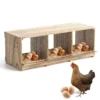 Chicken Nesting Boxes, Compartment Nest Box Wall Mount