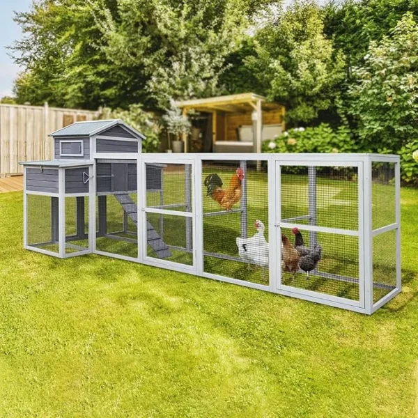 "150" Large Chicken Coop for 6-10 Chickens
