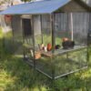 Mobile Metal Ecological Free-Ranging Free-range Chicken Coop