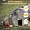 Automatic Chicken Coop Door Solar Powered with Remote Control & 4 Modes