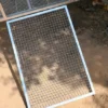 Mobile Metal Chicken Coop for Backyard, Balcony & Outdoor Free-Ranging