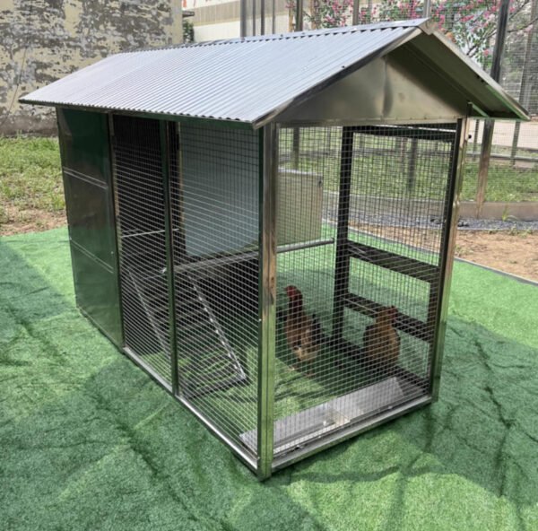 Mobile Metal Ecological Free-Ranging Free-range Chicken Coop