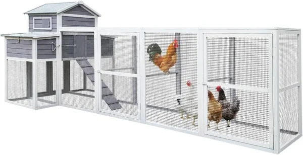 "150" Large Chicken Coop for 6-10 Chickens