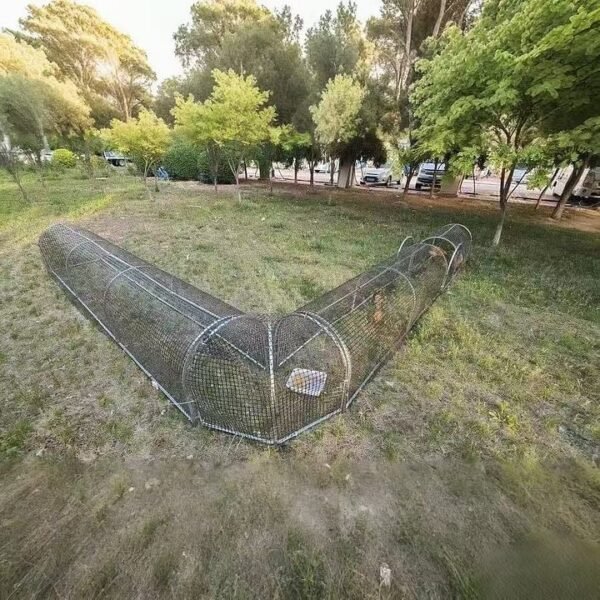 Movable Folding Chicken Tunnel, Modular Assembled Chicken Coop Run