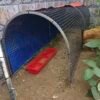 Movable Folding Chicken Tunnel, Modular Assembled Chicken Coop Run