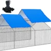 2 Pcs Chicken Coop Cover Waterproof for Outdoor & Yard