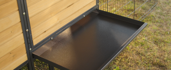 Mobile All-Around Iron Frame Automatic Door Chicken Coop