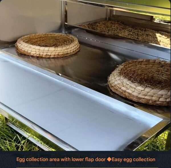 Mobile Metal Ecological Free-Ranging Free-range Chicken Coop