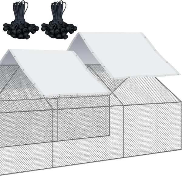 2 Pcs Chicken Coop Cover Waterproof for Outdoor & Yard