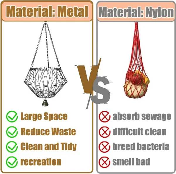 Hanging Chicken Feeding Station, Veggie Treat Ball Boredom Toys for Chicken/Hens/Ducks/Quails/Parrots