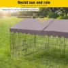 Metal Chicken Coop Run With Waterproof Cover Chicken House