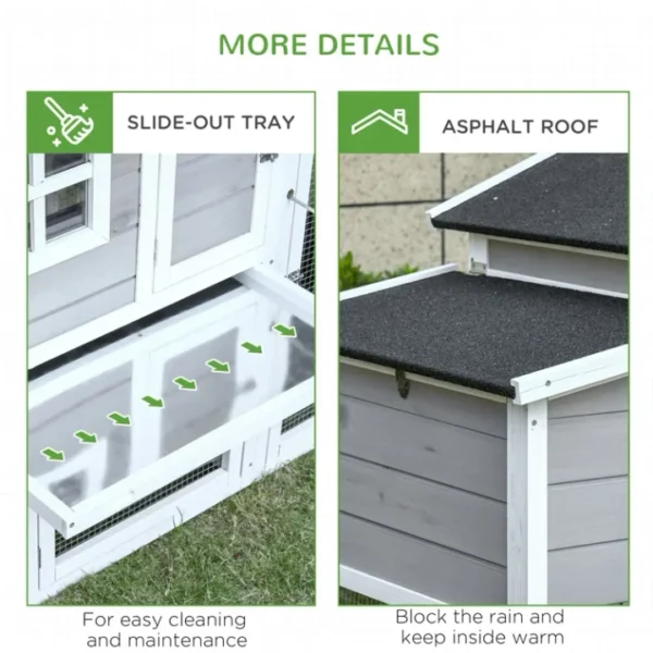 Plenty of Space Chicken Coop Run