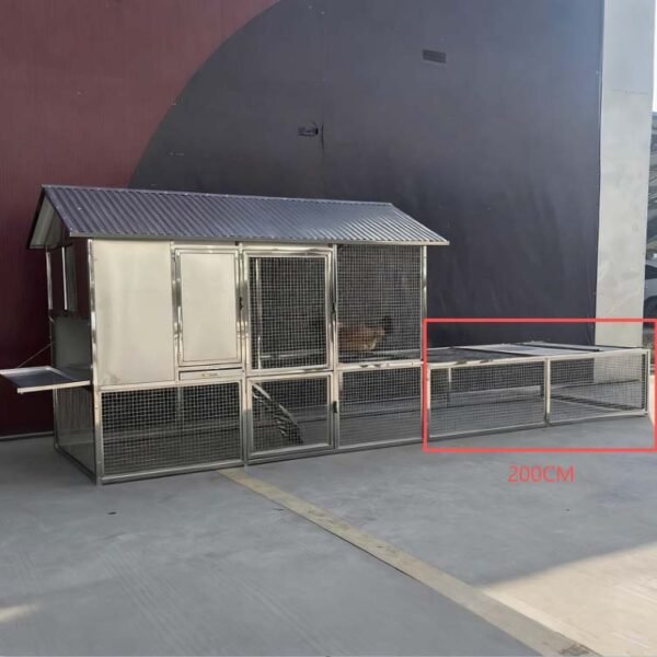 Mobile Metal Ecological Free-Ranging Free-range Chicken Coop