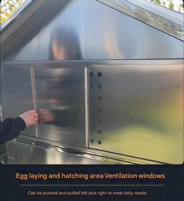 Mobile Metal Ecological Free-Ranging Free-range Chicken Coop