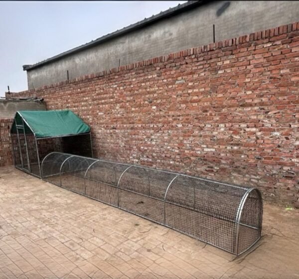 Movable Folding Chicken Tunnel, Modular Assembled Chicken Coop Run