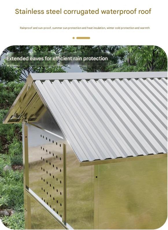 Mobile Metal Ecological Free-Ranging Free-range Chicken Coop