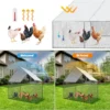 2 Pcs Chicken Coop Cover Waterproof for Outdoor & Yard