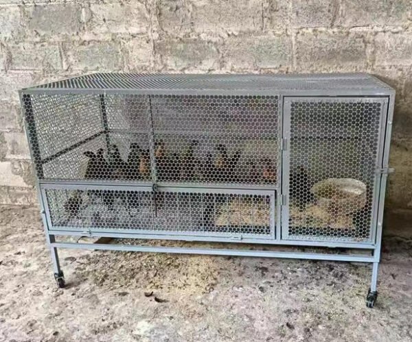 Portable Foldable Large Chicken Coop Runs Poultry Cage for Yard, Outdoor, Indoor